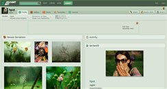 Desktop Screenshot of hpot.deviantart.com