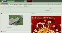 Desktop Screenshot of eeyorefan.deviantart.com