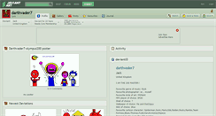Desktop Screenshot of darthvader7.deviantart.com