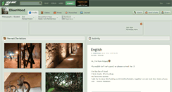 Desktop Screenshot of eileenwood.deviantart.com