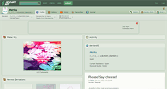 Desktop Screenshot of merku.deviantart.com