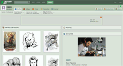 Desktop Screenshot of drpr.deviantart.com