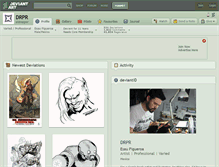 Tablet Screenshot of drpr.deviantart.com