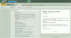 Desktop Screenshot of hogger-club.deviantart.com