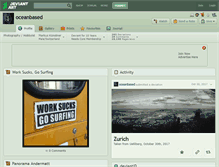 Tablet Screenshot of oceanbased.deviantart.com