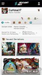 Mobile Screenshot of curiosa37.deviantart.com