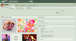 Desktop Screenshot of fedotik.deviantart.com