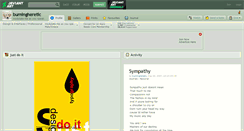 Desktop Screenshot of burningheretic.deviantart.com