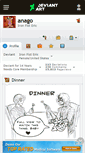 Mobile Screenshot of anago.deviantart.com