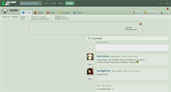 Desktop Screenshot of litylon.deviantart.com