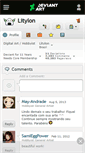 Mobile Screenshot of litylon.deviantart.com