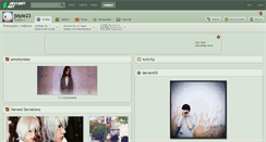 Desktop Screenshot of jstyle23.deviantart.com