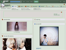 Tablet Screenshot of jstyle23.deviantart.com