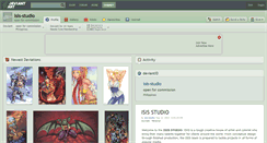 Desktop Screenshot of isis-studio.deviantart.com