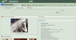 Desktop Screenshot of eternal-naruto.deviantart.com
