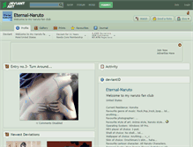 Tablet Screenshot of eternal-naruto.deviantart.com