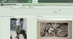 Desktop Screenshot of mountaindewfreak22.deviantart.com