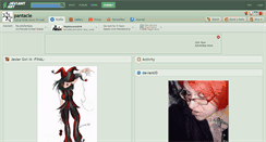 Desktop Screenshot of pantacle.deviantart.com