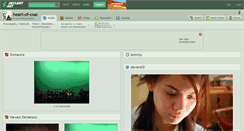 Desktop Screenshot of heart-of-coal.deviantart.com