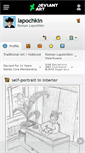 Mobile Screenshot of lapochkin.deviantart.com