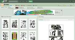 Desktop Screenshot of bri-nara.deviantart.com