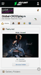Mobile Screenshot of global-crossplay.deviantart.com
