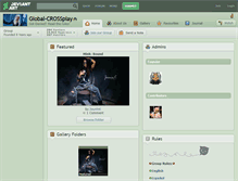 Tablet Screenshot of global-crossplay.deviantart.com