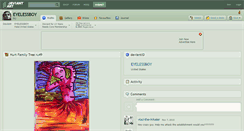 Desktop Screenshot of eyelessboy.deviantart.com