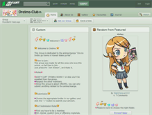 Tablet Screenshot of oreimo-club.deviantart.com