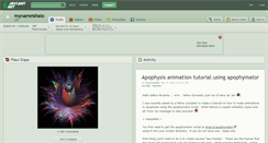 Desktop Screenshot of mynameishalo.deviantart.com