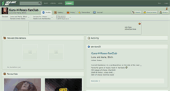 Desktop Screenshot of guns-n-roses-fanclub.deviantart.com