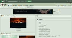 Desktop Screenshot of 1uk3.deviantart.com
