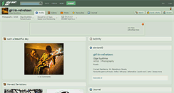 Desktop Screenshot of girl-in-velveteen.deviantart.com