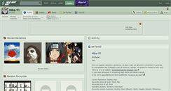 Desktop Screenshot of mike-91.deviantart.com