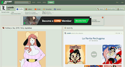 Desktop Screenshot of lucedo.deviantart.com