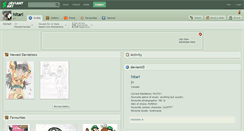 Desktop Screenshot of hitari.deviantart.com