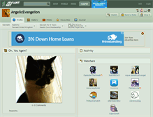 Tablet Screenshot of angelicevangelion.deviantart.com
