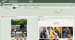 Desktop Screenshot of amascusmage.deviantart.com