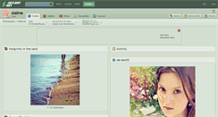 Desktop Screenshot of elalma.deviantart.com