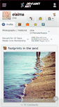 Mobile Screenshot of elalma.deviantart.com