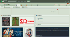 Desktop Screenshot of durinthiam.deviantart.com