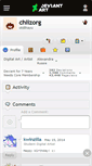 Mobile Screenshot of chiizorg.deviantart.com