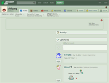 Tablet Screenshot of chiizorg.deviantart.com