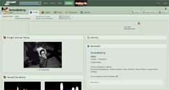 Desktop Screenshot of lovexdestroy.deviantart.com