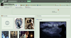 Desktop Screenshot of dragonofbitterlies.deviantart.com