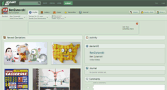 Desktop Screenshot of benzurawski.deviantart.com