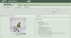 Desktop Screenshot of david-bowie.deviantart.com