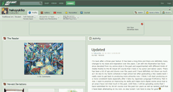 Desktop Screenshot of hakuyukiko.deviantart.com