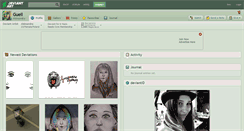 Desktop Screenshot of guell.deviantart.com