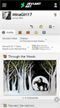 Mobile Screenshot of minagirl17.deviantart.com
